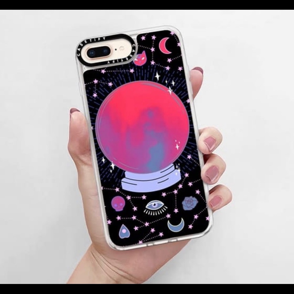 Casetify Liquid Sand Case Crystal Ball 🔮 8 Plus